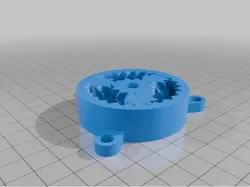 Parametric Peristaltic Pump with hole for CHC screws