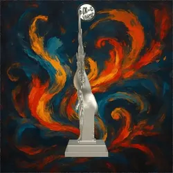 Phoenix Bird Rising From Ashes – SoliDRawinGs SG2210