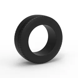 Race tire 8 Scale 1:25