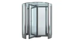 Revolving door Dorma Crane 4000 3D model