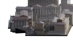 Roman forum 3D model