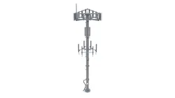 Telecommunication Tower 01 3D model