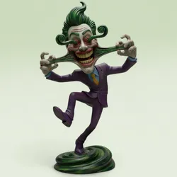 The Mask Inspired – Cartoon Fantasy Character Figure | 3D Printable Statue