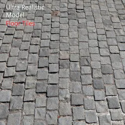 Ultra realistic Tiles Floor  3D model
