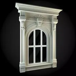 Window ornate 3D model