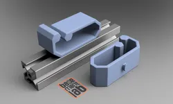 2020 HEX T-slot Twist-in Cable Manager - Guida Cavi con aggancio rapido