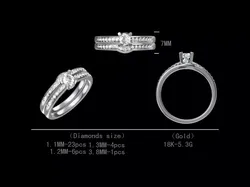3D CAD file of Engagement ring ready for sale at lowest price 3D print model