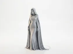 Catholic Nun Religious Figure 3D Printable
