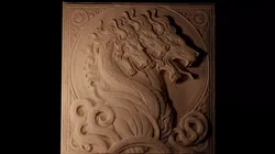 Cerberus CNC 3d Print High Relief Sand Casting 3D print model
