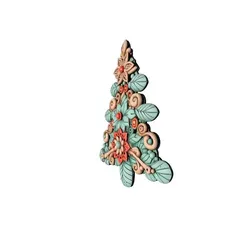 Christmas Tree 3D Printable Model 3D print model