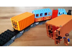 Containers for duplo train / modular mini truck