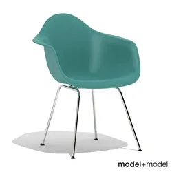 eames plastic armchair dax