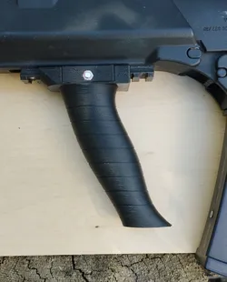 Ergonomic airsoft grip, airsoft foregrip, parametric