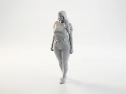 Female Figure Statue 3D Printable