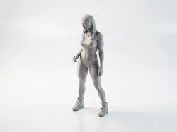 Female Figure Statue 3D Printable