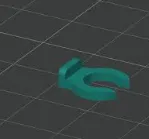 Flashforge AD5X Bowden clip