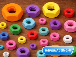 IMPERIAL Hex NUT Set (inch)