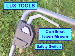 LUX TOOLS Control Lever for Cordless Lawnmower