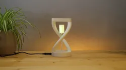 Magnetic levetating lamp