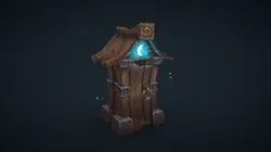 Moonlight Outhouse