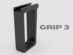 Nerf Blaster Vertical Foregrip — MP5K Prototype Inspired, Standard Rail Mount | No Hardware Required
