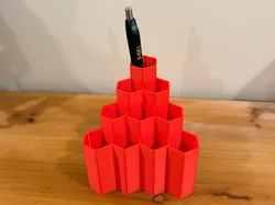 pencil/art supplies holder QUICK PRINT - Free 3D Print Model