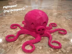 Pigtopus (A Pig Octopus) Even with Movable legs!