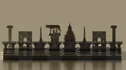 Rome Chess Set