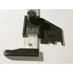 Router Depth Gauge - for Rulers w/ 1/4" measurement offset