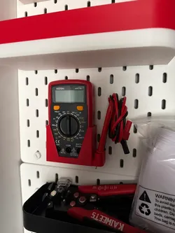 Skadis Multimeter Holder (Decreased Depth)