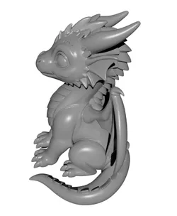 Andarna Fourth Wing inspired dragon