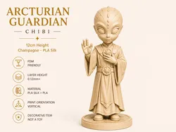 Arcturian Guardian Chibi-style