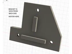 CR10S bottom side bracket, stronger