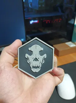 Dog Skull Patch