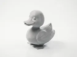 Duck Figurine Animal 3D Printable