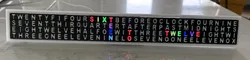 ESP32 Word Clock — Vertical & Horizontal