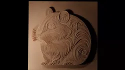 Hamster CNC 3d Print High Relief Sand Casting 3D print model