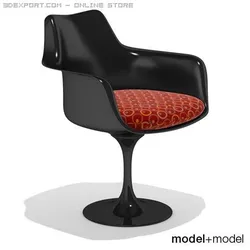 knoll tulip armchair