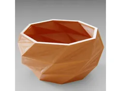 Low poly planter
