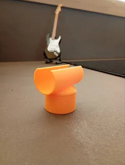 Mic holder for camera tripod