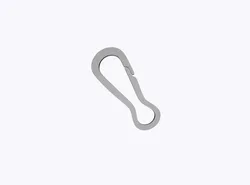Micro Clip Carabiner (34) Snap Key Attachment v2