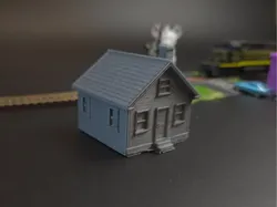 Miniature Suburban House