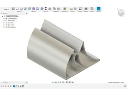Phone Stand, Fully parametric, Fusion 360 files included