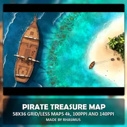 Pirate Treasure Map
