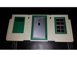 Playmobil 1976 Western Union Fort Headquarters (nr 3419, 3806, 3773) or Western building (3422, 3423, 3424 etc.) custom "steel"door