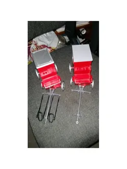 Playmobil 1999 Western National Bank Wagon roof replacement (nr 3037)