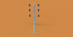 Power Pole 3D print model