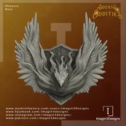 Pre-supported Phoenix Bust