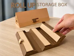 Roll Up Storage Box | Triangle Organizer