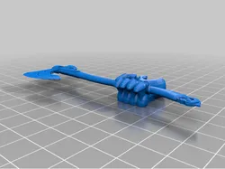 Tinkercad skeleton axe